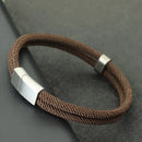 Pulseira masculina Noter com corda de nylon