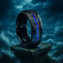 Anel Poseidon Trident Crown