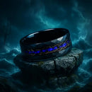 Anel Poseidon Trident Crown