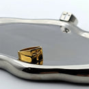 Anel com Cruz de Jesus em Aço Inoxidável 316L