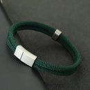 Pulseira masculina Noter com corda de nylon