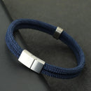 Pulseira masculina Noter com corda de nylon