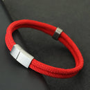 Pulseira masculina Noter com corda de nylon