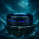 Anel Poseidon Trident Crown